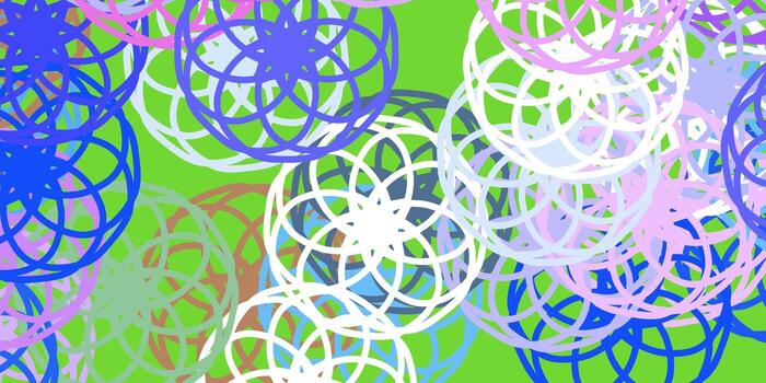 textura de vector azul claro, rojo con discos.