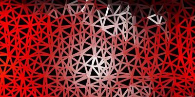 Dark red, yellow vector geometric polygonal design.