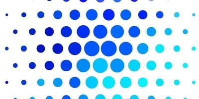 Light Pink, Blue vector backdrop with circles.