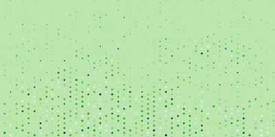 Light green vector backdrop with dots.