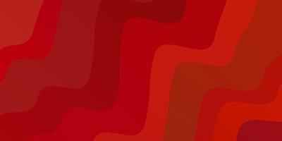 Light Red vector texture with wry lines.