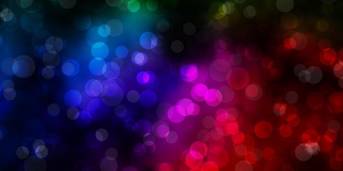 Fondo de vector abstracto con degradado de colores