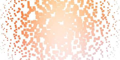 Light Orange vector texture in rectangular style.