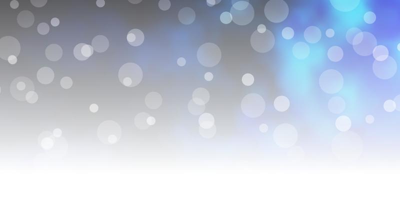 Dark BLUE vector background with circles.