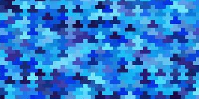Light Pink, Blue vector backdrop with rectangles.