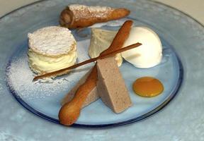 Assortment of dessert  in Spain photo