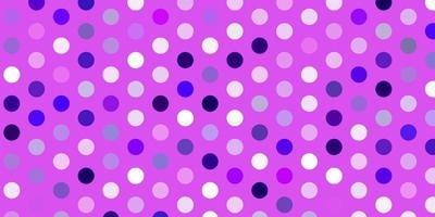 Light purple vector backdrop with dots.