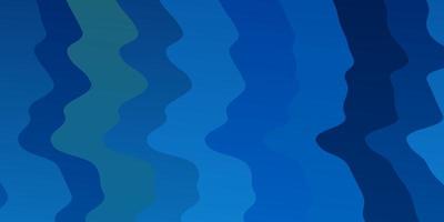 Light BLUE vector backdrop with bent lines.