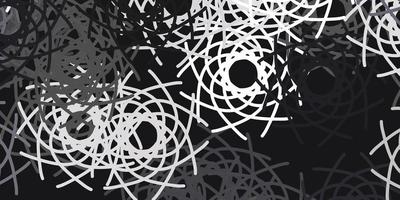 Light Gray vector backdrop with chaotic shapes.