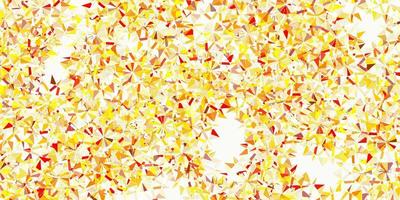 Light green, red vector beautiful snowflakes backdrop with flowers.