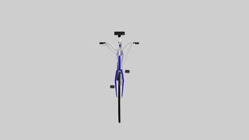 Blue Modern Bicycle Racing video