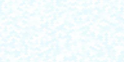 Light BLUE vector texture in rectangular style.