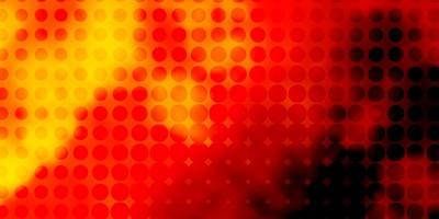 Light Orange vector layout with circle shapes.