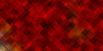 Light Red, Yellow vector pattern in square style.