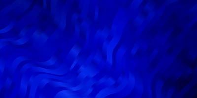 Dark BLUE vector pattern with wry lines.