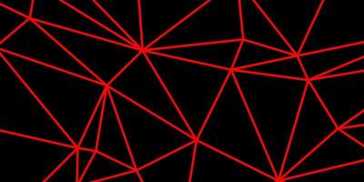 Light red vector poly triangle texture.