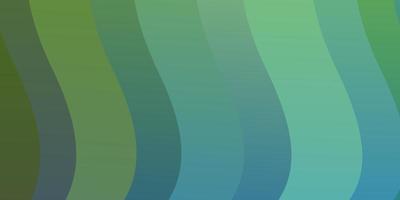 Light Blue, Green vector layout with circular arc.