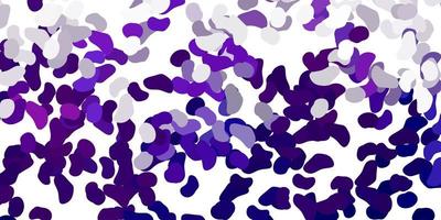 Light purple vector template with abstract forms.