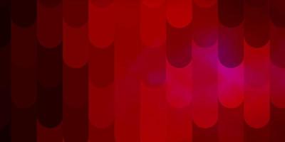 Light Pink vector background with lines.