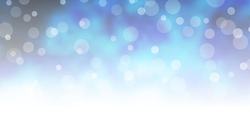 Light BLUE vector background with circles.