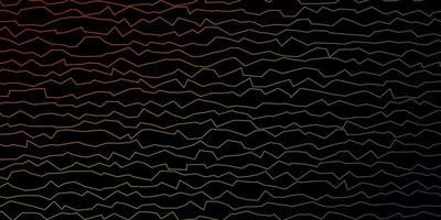 Dark Multicolor vector layout with wry lines.