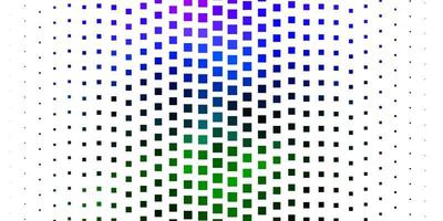 Light Multicolor vector pattern in square style.