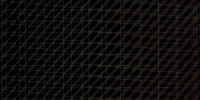 Dark Orange vector layout with lines.