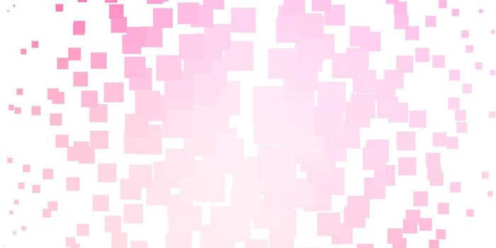 Light Pink, Yellow vector pattern in square style.