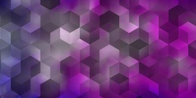 Light Pink vector backdrop with hexagons.