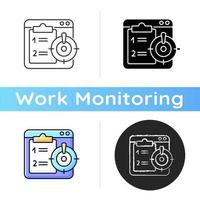 Priority task icon vector
