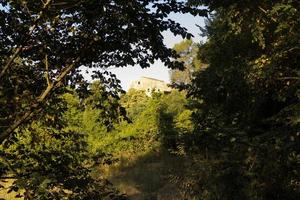 torre del bisbe, cortijo en la sierra de collcerola foto