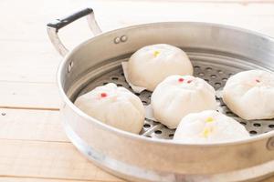 Steamed dumpling or Chinese bun