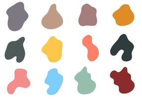 Set of Abstract Shape Icon vector