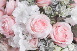 Bouquet flower background - vintage effect style pictures photo