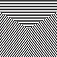 Triangle geometric pattern. Abstract line texture. Vector Pyramid