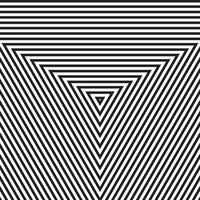 Triangle geometric pattern. Abstract line texture. Vector Pyramid