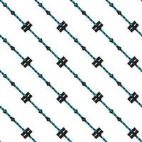 Illustration on theme pattern steel axes with wooden handle vector