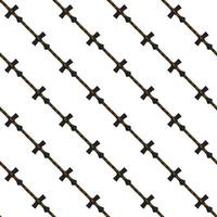 Illustration on theme pattern steel axes with wooden handle vector