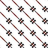 Illustration on theme pattern steel axes with wooden handle vector