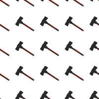 Illustration on theme pattern steel axes with wooden handle vector