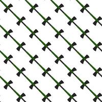 Illustration on theme pattern steel axes with wooden handle vector