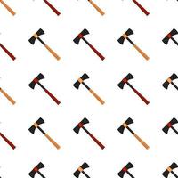 Illustration on theme pattern steel axes with wooden handle vector