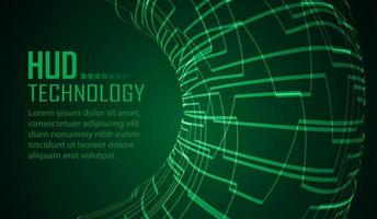 cyber circuit future technology concept background vector