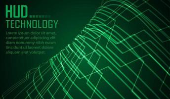 cyber circuit future technology concept background vector