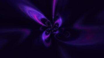 Rotating Glowing Violet Purple Swirl Futuristic