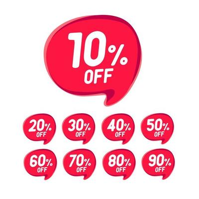 Sale Discount Banner. Discount offer price tag.