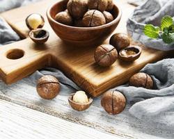 nueces de macadamia orgánicas foto