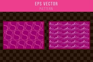 Pink pattern seamless background purple set pattern vector
