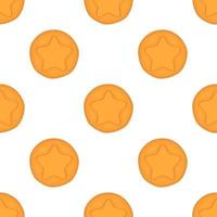 big set identical biscuit, kit colorful pastry cookie vector