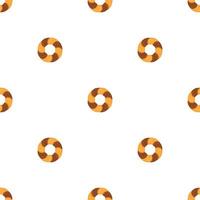 big set identical biscuit, kit colorful pastry cookie vector